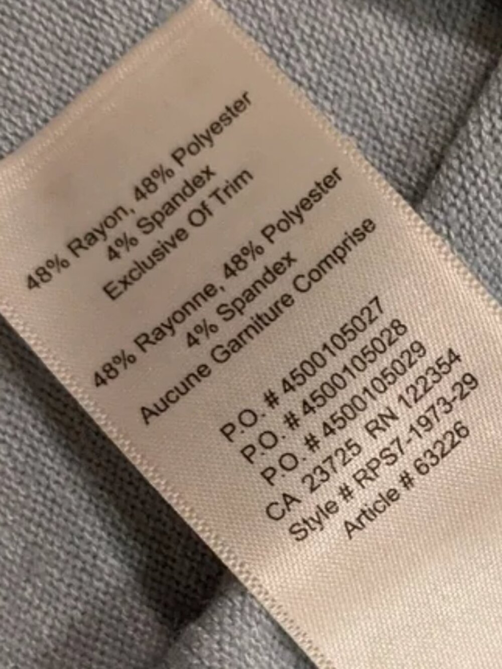 Wilfred Free - Subah Knot Front Tee 63226 | Medium | Light Baby Blue Wedgewood - Picture 8 of 11